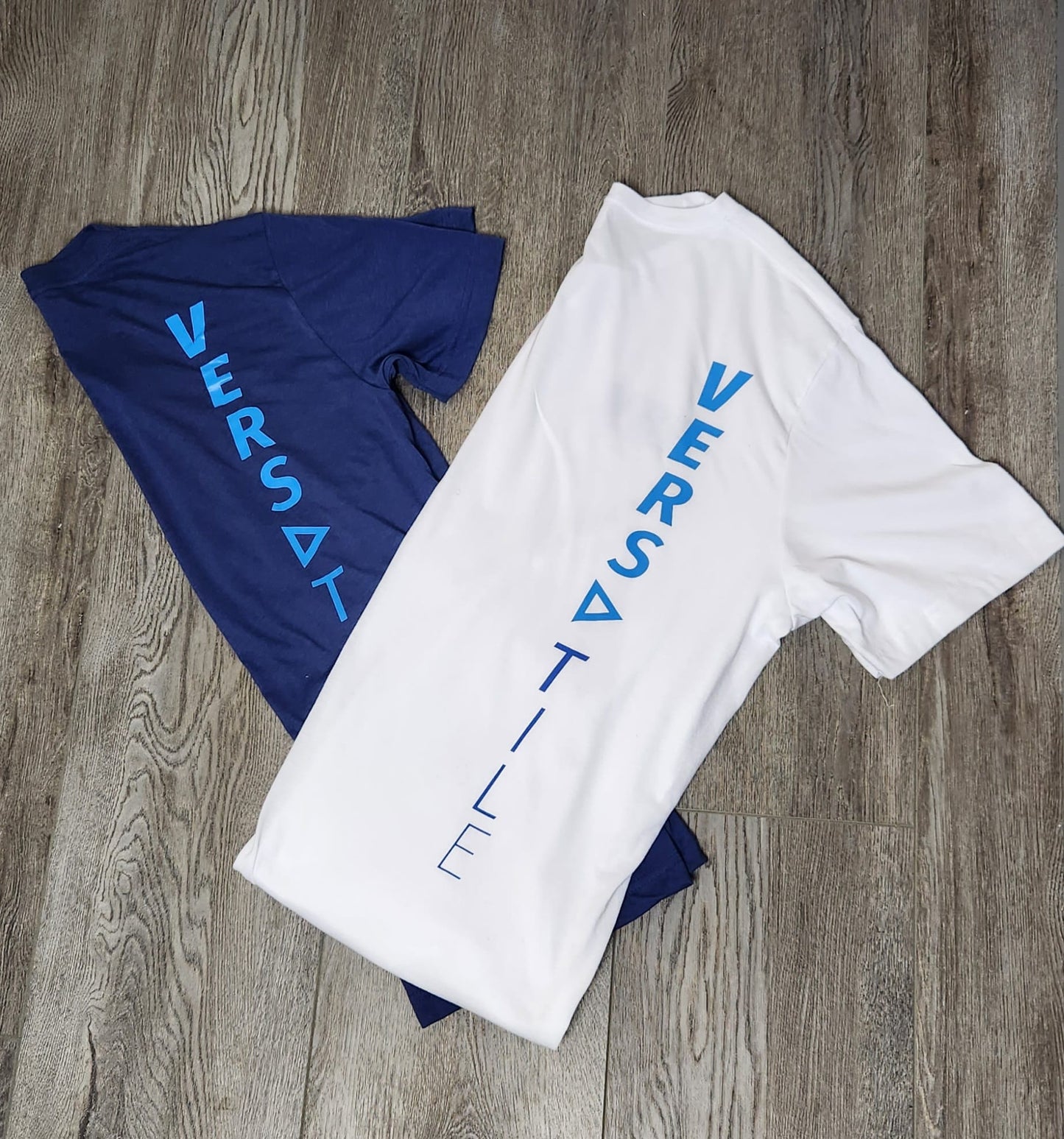 Versa Cupmatch Wear T- Shirts (White tees Crew neck) (Red and Blue tees V neck)